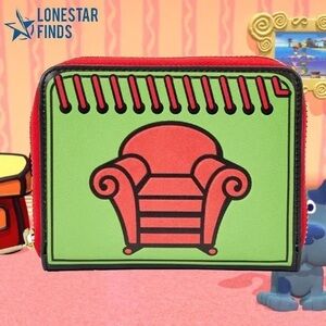 Loungefly x Blue's Clues zipper bi-fold wallet